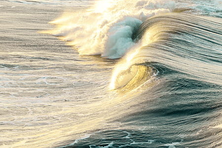 sea waves on beach thumbnail