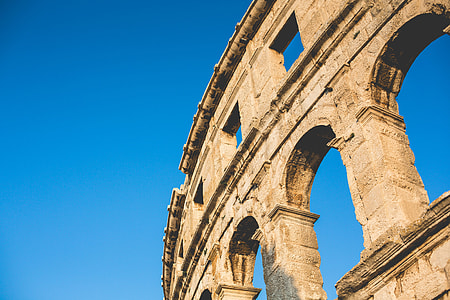 Part of Pula Roman Arena, Croatia thumbnail