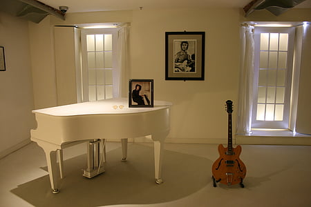 guitar beside the grand piano thumbnail