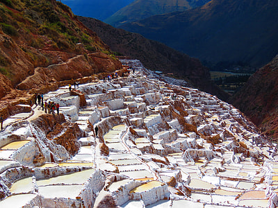 Salinas of Maras Salt steps in Peru thumbnail