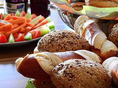 assorted bread on table thumbnail