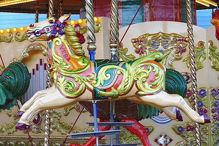 empty horse carousel thumbnail