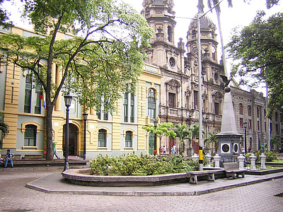San Ignacio Square in Medellin, Colombia thumbnail