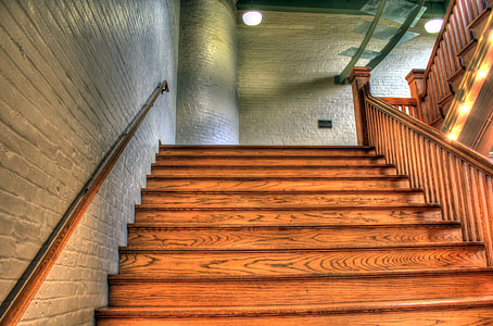photo of brown wooden stairs thumbnail