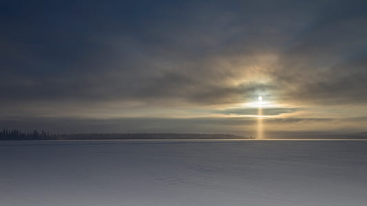 blue sea under sunset thumbnail