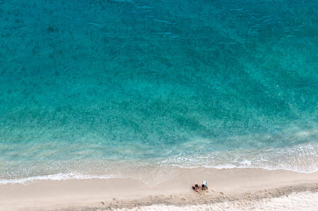seashore aerial photography thumbnail