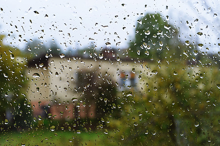 dew drops on glass surface thumbnail