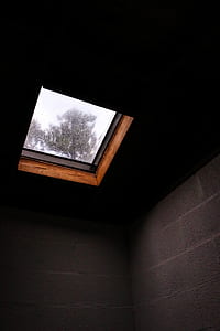 brown wooden framed clear glass window at daytime thumbnail