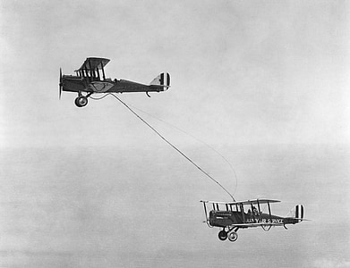 two black aircrafts on sky thumbnail