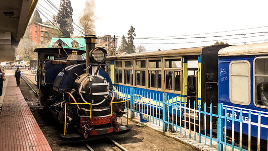 person standing near train thumbnail