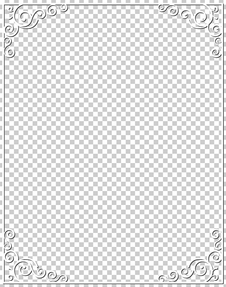 Black and white Point Angle Pattern, White Border Frame PNG clipart