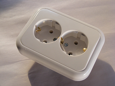 white socket plate thumbnail