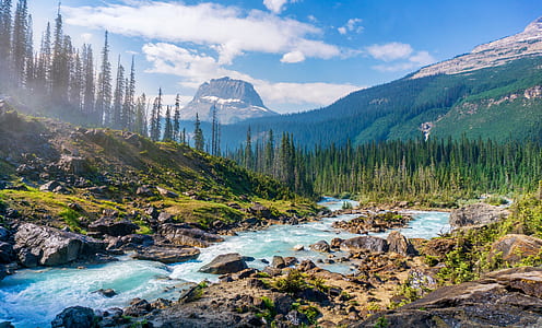 landscape photography of mountains thumbnail