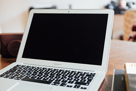 MacBook Air on table thumbnail