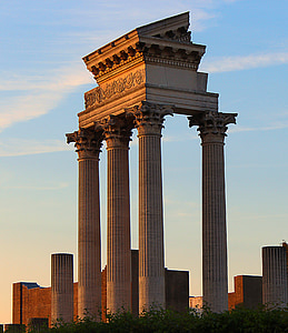 brown concrete pedestals thumbnail