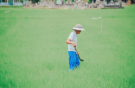 Man At A Grass Field thumbnail