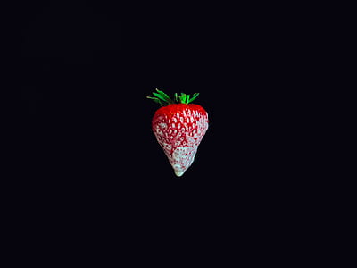 selective focus photography of red strawberry thumbnail