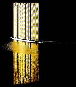 buildings, structure, architecture, design, lines, water thumbnail