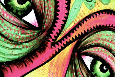 face multicolored illustration thumbnail