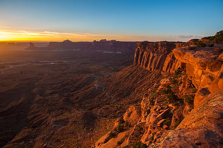 brown mountain during golden hour thumbnail