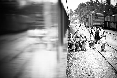 People Boarding The Train thumbnail