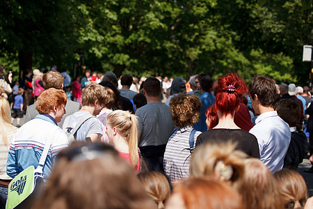 photo of people walking on pathway thumbnail