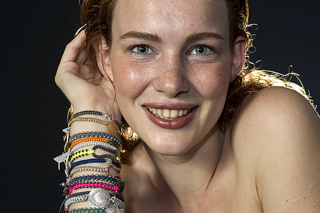 woman with topless and assorted bangles thumbnail