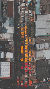 aerial photography of houses thumbnail