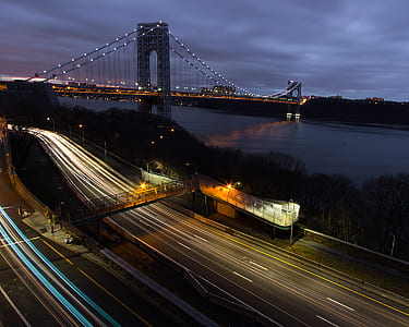 Aerial View of Bridge over the Road thumbnail