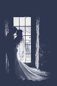 man and woman having a prenuptial photo thumbnail