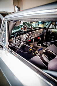 gray and black vehicle interior thumbnail