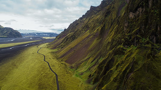 pathway beside mountain thumbnail