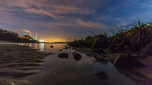 river and green grasses thumbnail