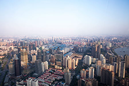 aerial photography of city buildings thumbnail