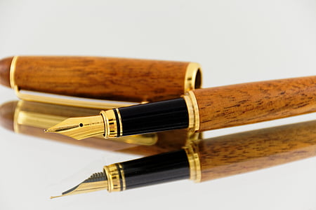 two black-and-brown ink pen thumbnail