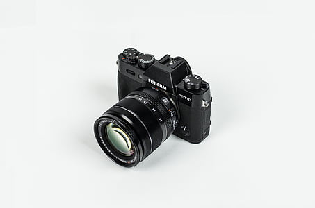 black Fujifilm camera thumbnail