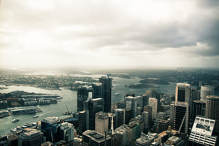 aerial photo of city thumbnail