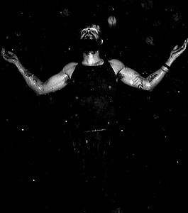 grayscale photography of man thumbnail