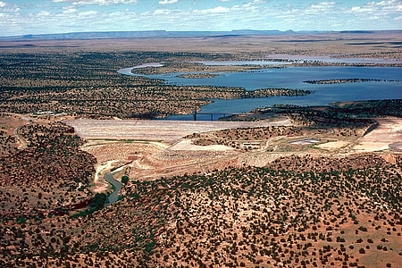 Santa Rosa Lake landscape in New Mexico thumbnail