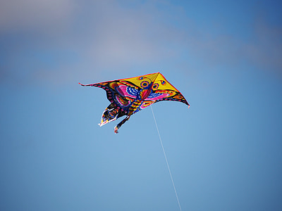 multicolored butterfly kite thumbnail