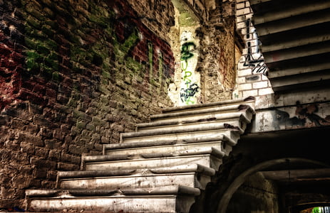 photo of white stairway painting thumbnail
