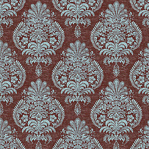 blue and brown floral textile thumbnail