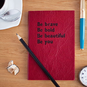 be brave Be bold Be beautiful Be you printed book thumbnail