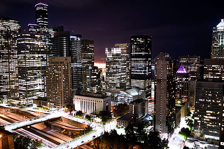 aerial photography of buildings thumbnail