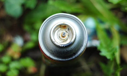 gray steel spray can thumbnail