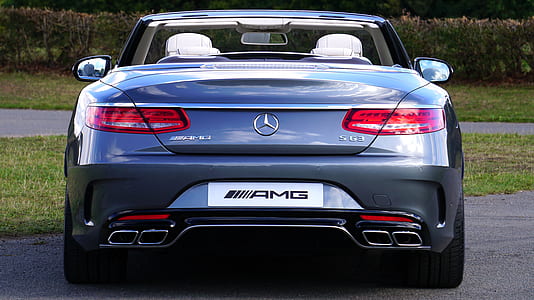 Grey Mercedes Benz Convertible thumbnail