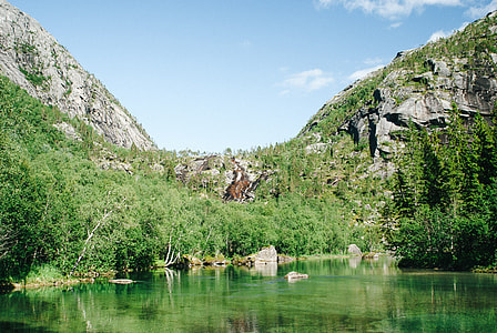 Mountain river, Norway thumbnail