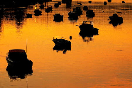 Boats at Sunset thumbnail