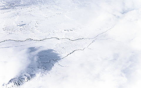 aerial photography of glacier thumbnail