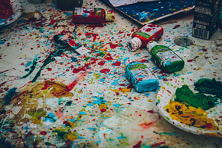 photo of bottles with paints thumbnail